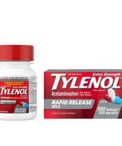 Extra Strength Acetaminophen Rapid Release Gels 500mg – Tylenol