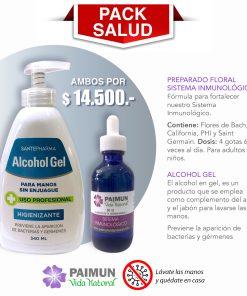 Pack Salud Formula Sistema Inmunológico Alcohol Gel